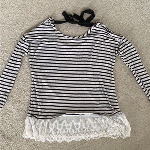 Pea in the Pod LS Maternity Shirt